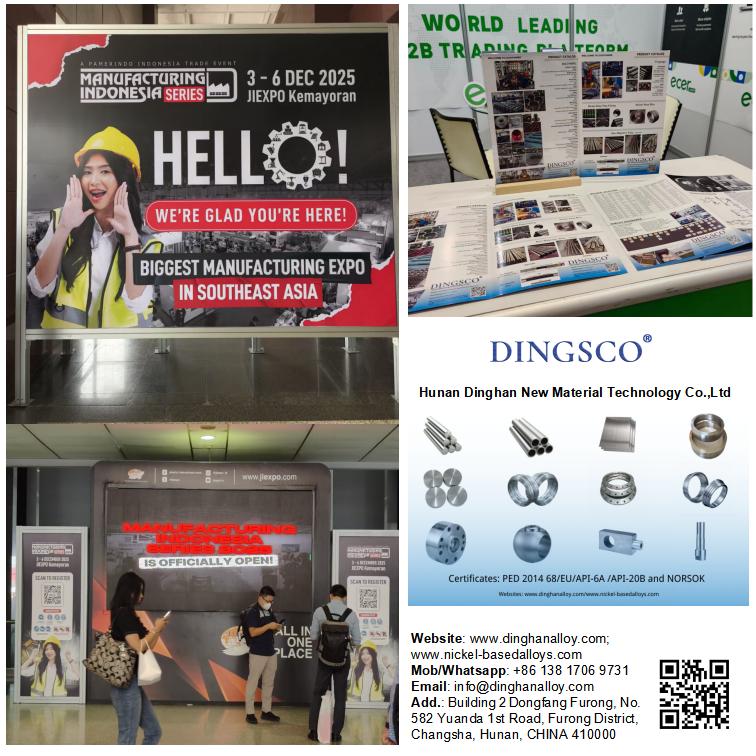 DINGSCO makes its debut at the 2025 Indonesian Manufacturing Exhibition